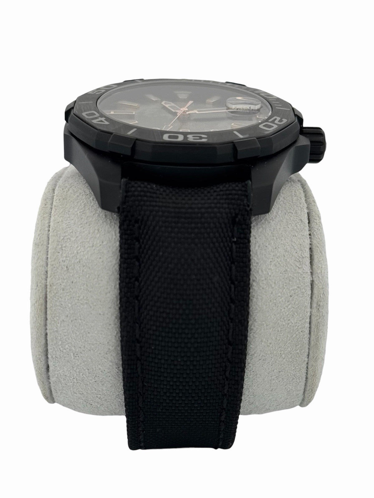 TAG Heuer Aquaracer WBD218A Automatic 41mm Titanium Carbon Watch Limited /750