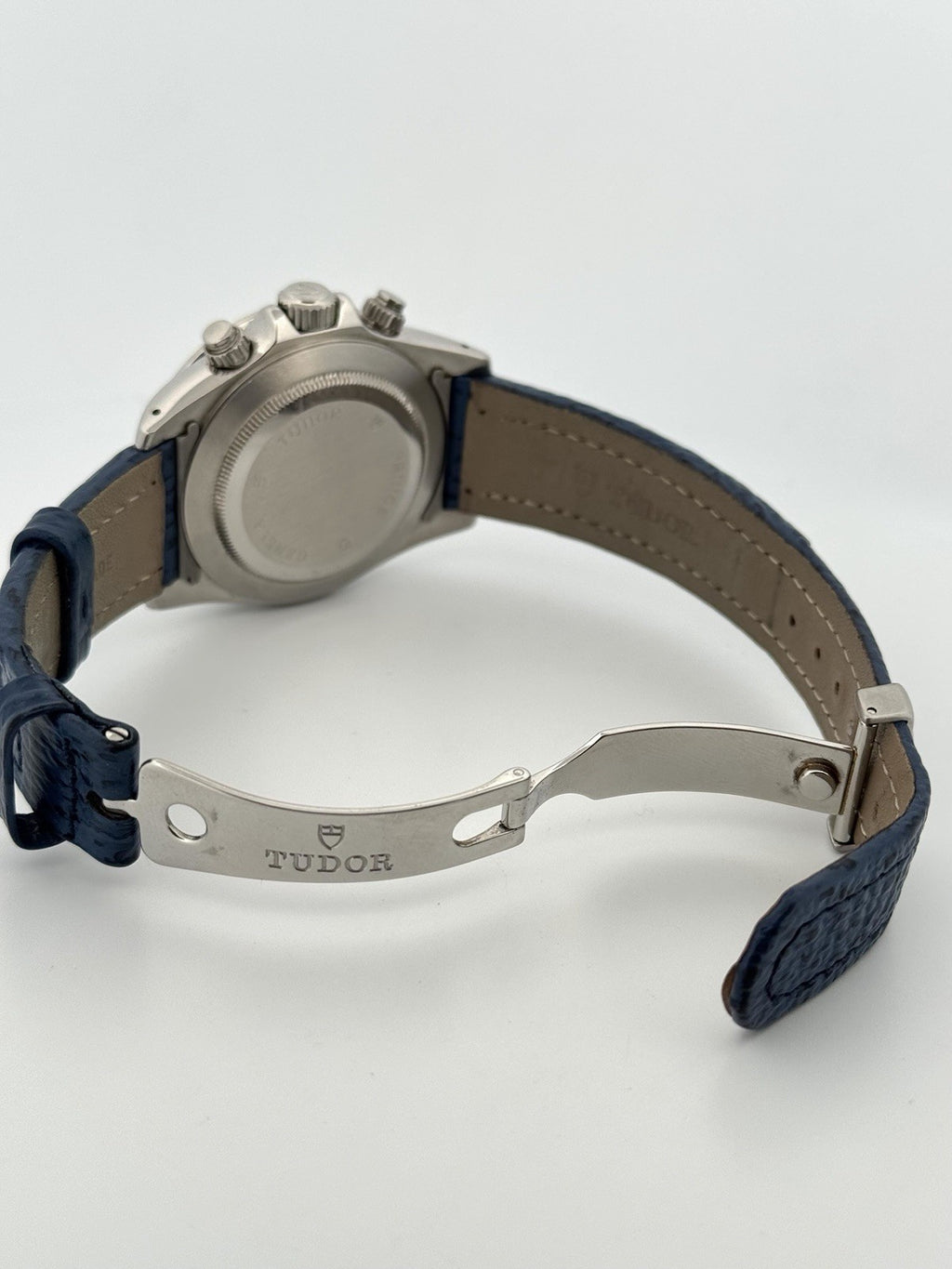 Tudor Prince Date Tiger 79280P Chronograph Blue Dial 40mm Automatic Watch