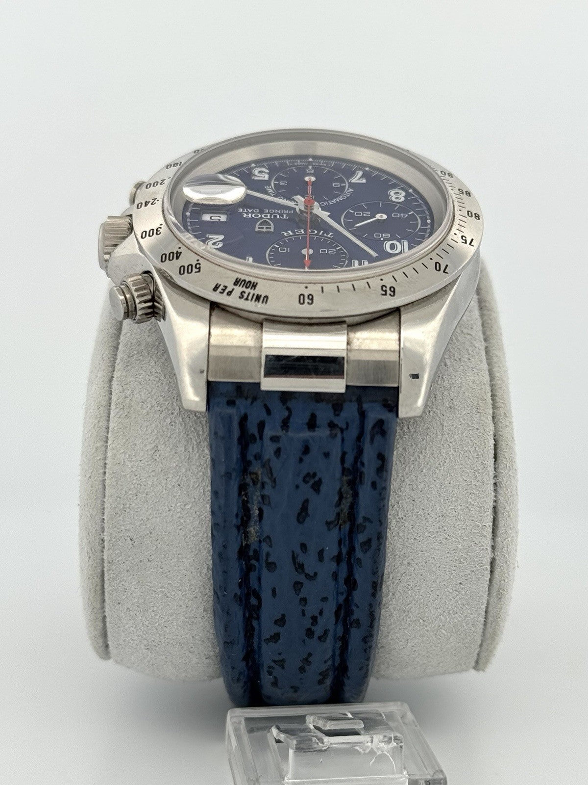 Tudor Prince Date Tiger 79280P Chronograph Blue Dial 40mm Automatic Watch