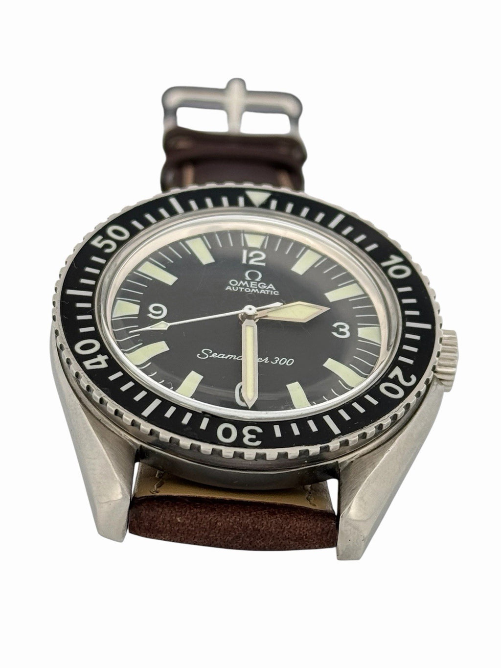 Vintage Omega Seamaster 300m Ref. 165.024 Automatic Black Dial 42mm Watch