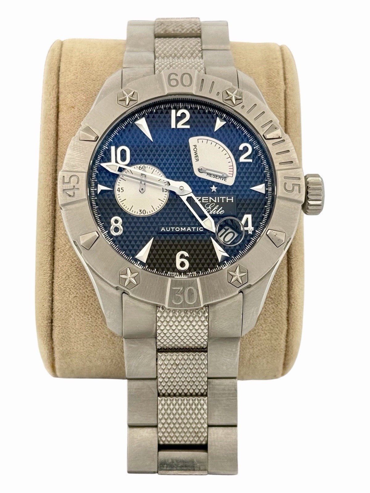 Zenith Defy Classic Reserve de Marche Automatic 43mm 03.0516.685 Black Dial NOS